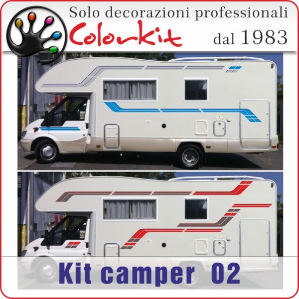 Adesivi camper Kit 02