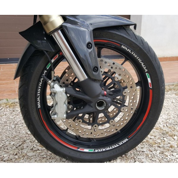 Adesivi Ruota 2 pezzi per Ducati Hypermotard