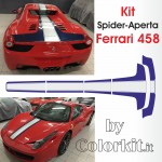Replica livrea Ferrari 458 Spider-Aperta