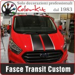 Fasce per cofano Transit Custom