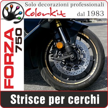 Strisce per cerchi Honda FORZA 750