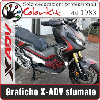 Adesivi sfumati Honda X-ADV 2017