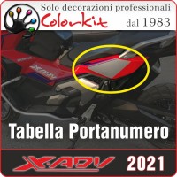 Porta numero per Honda X-ADV 2021