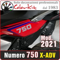 Numero 750 per X-ADV 2021