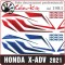 Adesivi sfumati Honda X-ADV 2021