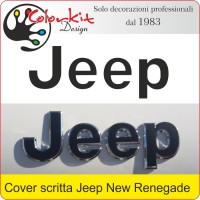 Cover per scritte Jeep Renegade 2014