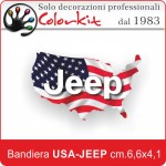 Bandiera USA-JEEP Varie Misure