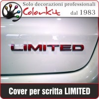 Cover per scritta LIMITED Jeep