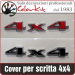 Cover per scritta 4x4 Jeep