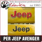 Cover per scritte Jeep Avenger