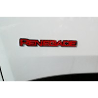 scritta Renegade per stemma laterale (coppia)