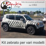 Kit auto zebrata