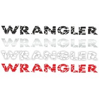 Adesivi Wrangler 01 (2 pezzi)