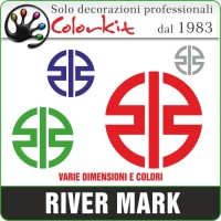 adesivo River Mark (varie misure)