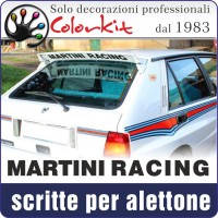 Martini Racing per alettone Lancia  Delta HF 6 Evo