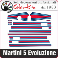 Adesivi Martini per Lancia Delta 5 Evoluzione Adesivi Martini per Lancia Delta 5 Evoluzione