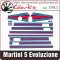 Adesivi Martini per Lancia Delta 5 Evoluzione Adesivi Martini per Lancia Delta 5 Evoluzione