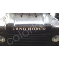 Scritta Land Rover