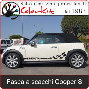 Fasce a scacchi Cooper S