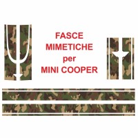 Fasce mimetiche/tartan Mini Countryman John Cooper Works