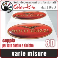 Moto Guzzi stemma 3D varie misure
