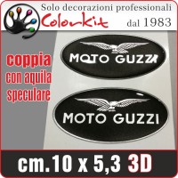 Moto Guzzi resinato cm.10x5,3 (Coppia)