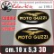 Moto Guzzi resinato cm.10x5,3 (Coppia)