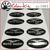 Moto Guzzi resinato cm.10x5,3 (Coppia)