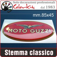 Moto Guzzi classico resinato mm.85x45