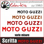 adesivo Moto Guzzi (varie misure)