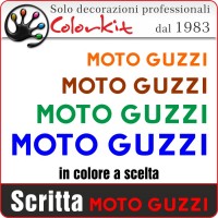 adesivo Moto Guzzi (varie misure)