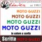 adesivo Moto Guzzi (varie misure)