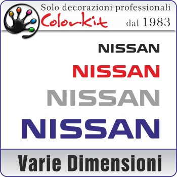 adesivo NISSAN (varie misure)