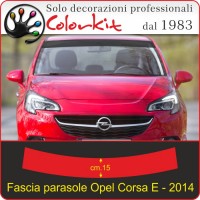 Fascia Parasole per Opel Corsa E dal 2015