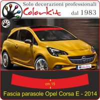 Fascia Parasole per Opel Corsa E dal 2015