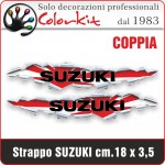 Effetto strappo Suzuki cm.18x3,5