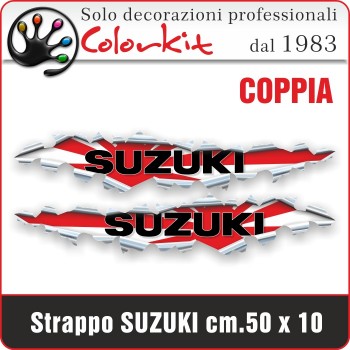 Effetto strappo Suzuki cm.30x6