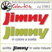 scritta Jimny (varie misure)