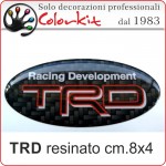 TRD ovale 3D cm.8x4