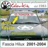 Fascia Parasole per Toyota Hilux 2001-2004