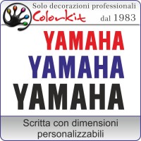 adesivo Yamaha (varie misure)