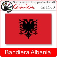 Bandiera Albania (varie misure)