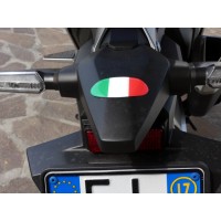 Bandiera Italia ovale cm 6x3 3D