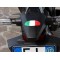 Bandiera Italia ovale cm 6x3 3D