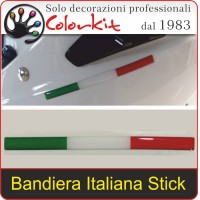 Tricolore Stick resinato 3D