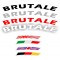 Strisce per cerchi MV Brutale