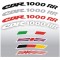 Strisce per cerchi Honda CBR 1000 RR