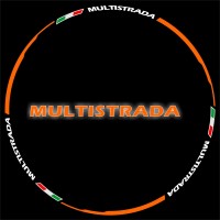 Strisce per cerchi Ducati Multistrada