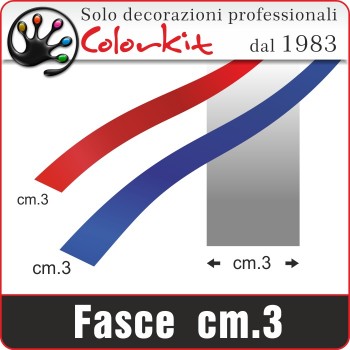 Fasce  alte cm. 3