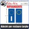 Bandiera europa per targhe auto